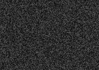 Fototapeta premium Abstract halftone random white dots vector horizontal pattern texture background. A4 paper size, vector illustration.