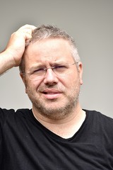 Fototapeta premium Male And Confusion