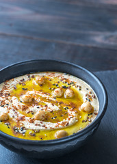 Bowl of hummus