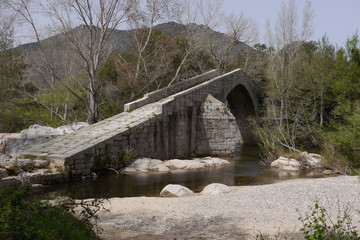  Historische Brücke Spina Cavaddu, Korsika