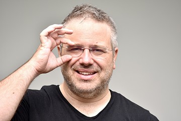 Smart Caucasian Person