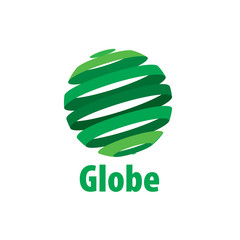 vector logo globe