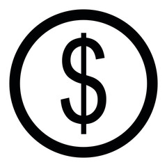 Dollar Symbol Button