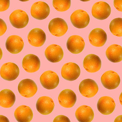 Grapefruit citrus fruit seamless pattern texture background