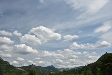 Colline - Viste - Monti e nuvole - Cielo e natura 
