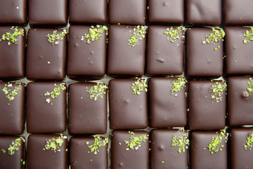 Carré de chocolat belge