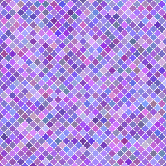 Color abstract diagonal square pattern background - geometrical vector illustration from purple squares