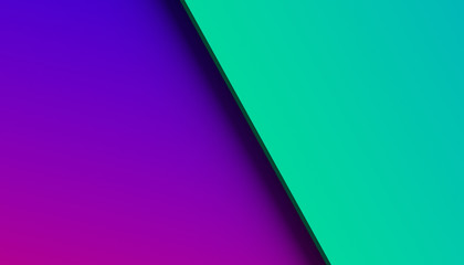 Abstract 3d rendering of a surface with gradient. Modern geometric background. Minimalistic design for poster, cover, branding, banner, placard.