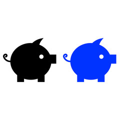 Piggy bank icon