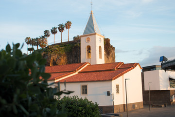 Obraz premium Igreja de São Sebastião Câmara de Lobos Madeira island Portugal