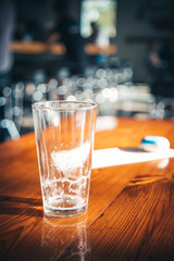 Empty Beer Glass