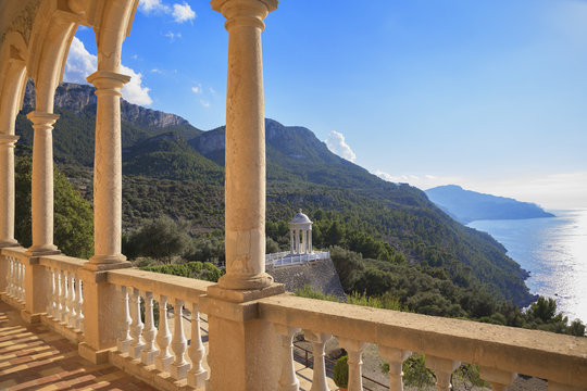 Son Marroig Mansion, Deia, Mallorca (Majorca), Balearic Islands, Spain, Mediterranean