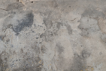 old shabby wall as background, grey texture