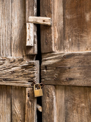 Verschlossene Haustüre