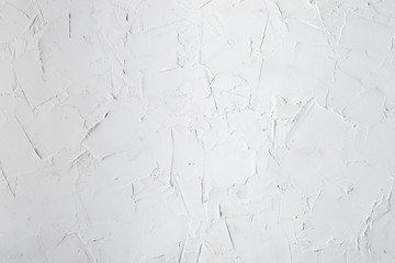 palette-knife wall white background