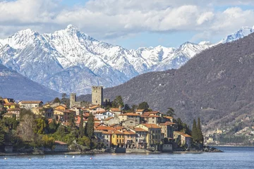 Foto op Canvas Beautiful view of Lake Como - Italy © Restuccia Giancarlo