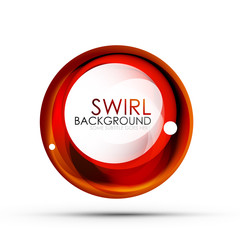 Spiral swirl flowing lines 3d vector abstract digital motion background design. Rotating concept