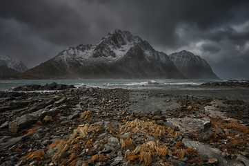 Bad weather, brewing storm is coming.