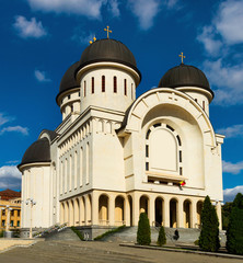 Fototapeta premium Holy Trinity Cathedral in Arad, Romania
