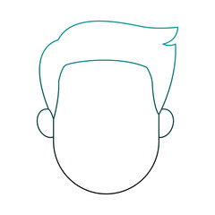 Man cartoon isolated vector illustration graphic design