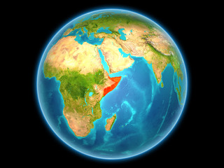 Somalia on planet Earth