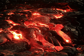 Lava Flow at Kilauea