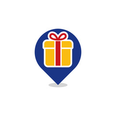 Gift Position Logo Icon Design