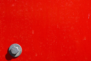 Red Metal Texture with Bolt