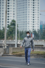 Severe air pollution