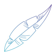 feather bird decorative icon