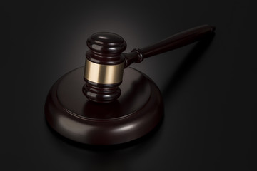 裁判イメージ オークションハンマー