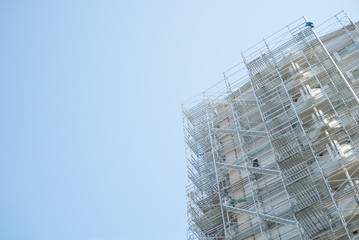 マンションの工事