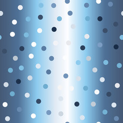 Polka dot background. Seamless vector