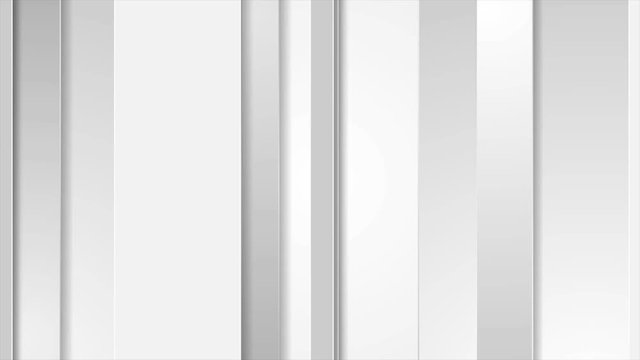 Light grey corporate stripes abstract tech motion design. Seamless looping. Video animation Ultra HD 4K 3840x2160