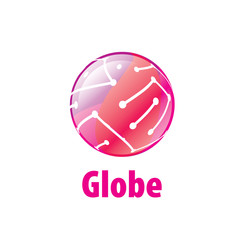 vector logo globe