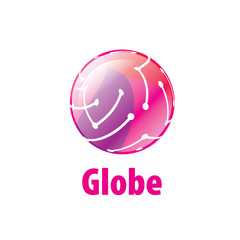vector logo globe