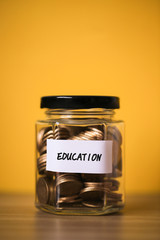 Saving For Education Concept