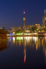 Fototapeta premium Donauturm (Danube Tower) in Vienna city, Austria
