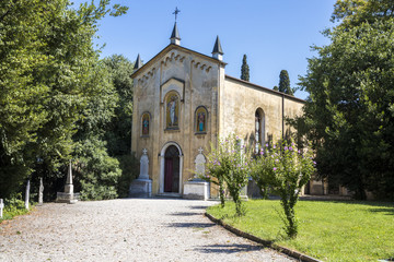The charnel house and ossuary of San Martino della Battaglia, Desenzano del Garda, Italy