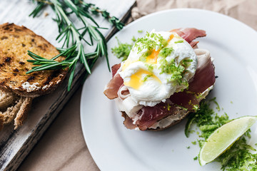 light breakfast