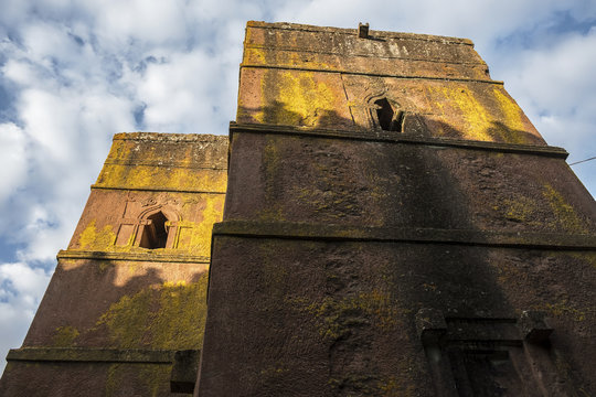 Bet Giyorgis in Lalibela, Ethiopia