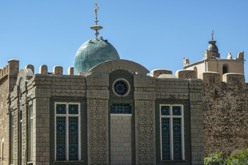 Chapel of the Tablet in Aksum, Ethiopia