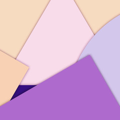 Obraz premium modern layered flat shapes background