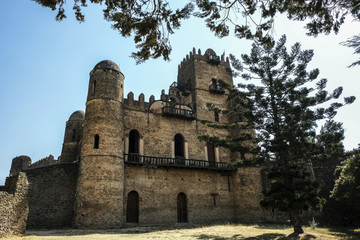 Fasilides Palace in Gondar, Ethiopia