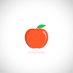Red juiced apple icon