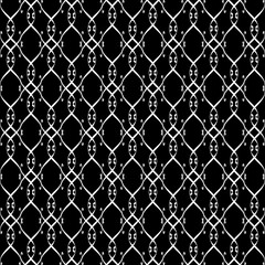Lacy black and white pattern eight