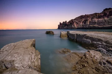 Fotobehang Zee & Oceaan Mofanegh Beach at Night, Hormoz Island, Iran  © sghiaseddin