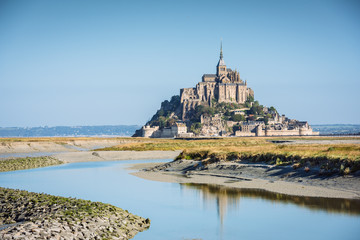 Fototapeta na wymiar Mont Saint Michel abbey
