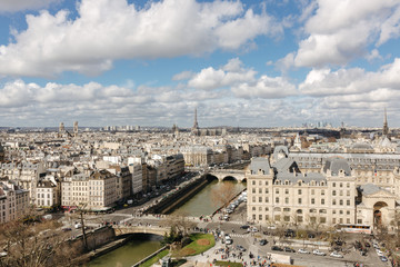 cityscape in Paris, France