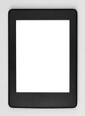 Electronic Book Isolated